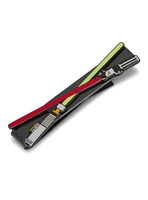 Star Wars Lightsaber Battle Black Tie Bar