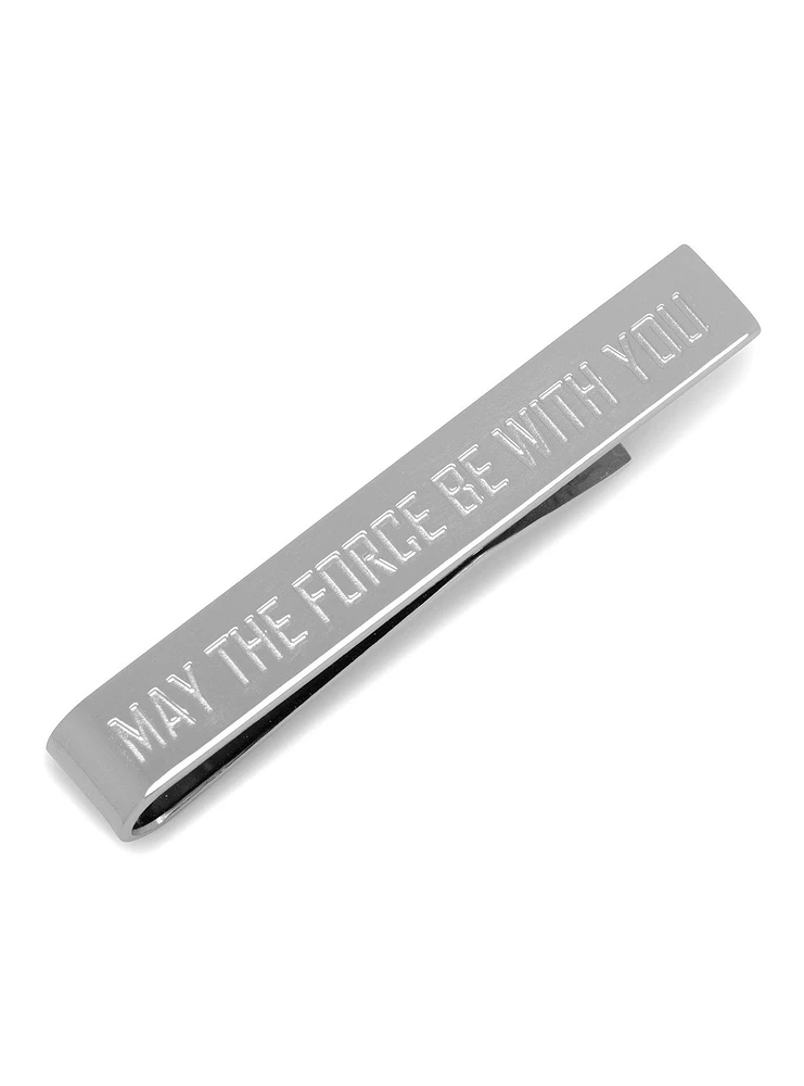 Star Wars May The Force Be With You Jedi Message Tie Bar