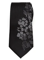 Star Wars R2D2 Floral Black Tie