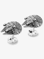 3D Star Wars Millennium Falcon Cufflinks