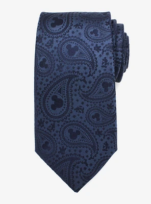 Disney Mickey Mouse Navy Paisley Tie