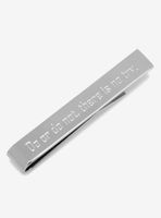 There is No Try Star Wars Yoda Message Tie Bar