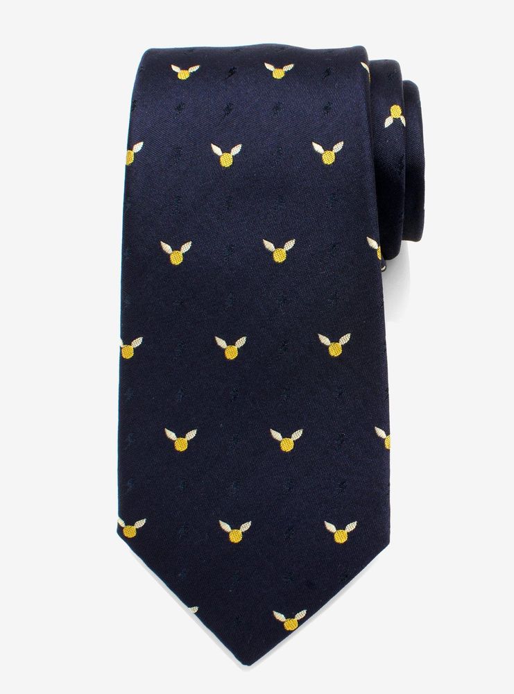 Harry Potter Golden Snitch Dot Tie