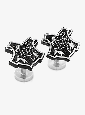 Harry Potter Hogwarts Crest 3D Cufflinks