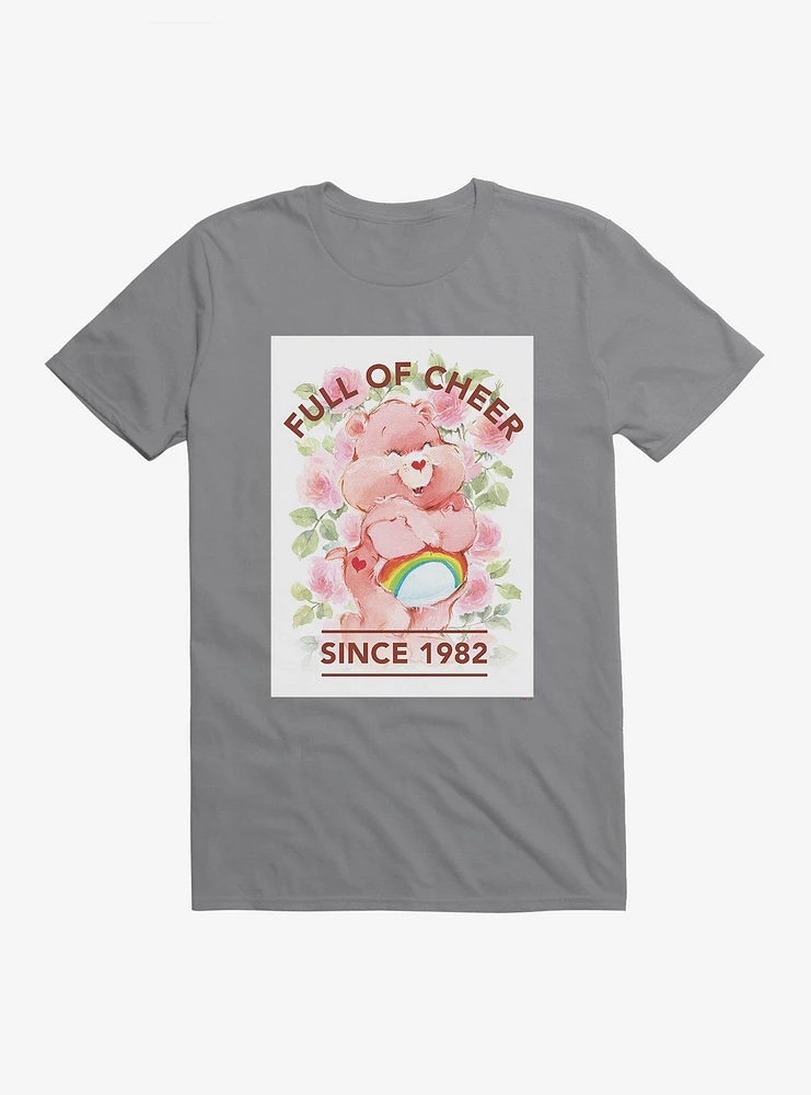 Care Bears Full Of Cheer Floral T-Shirt