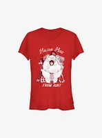 Big Hero 6 Holiday Hugs From Aunt Girls T-Shirt