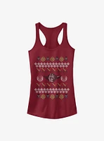 Star Wars Jedi Christmas Print Girls Tank