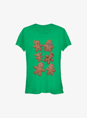 Star Wars Gingerbread Holiday Girls T-Shirt