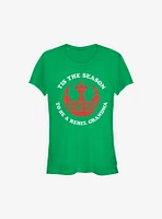 Star Wars 'Tis The Season To Be A Rebel Grandma Holiday Girls T-Shirt