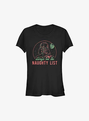Star Wars Naughty List Holiday Girls T-Shirt