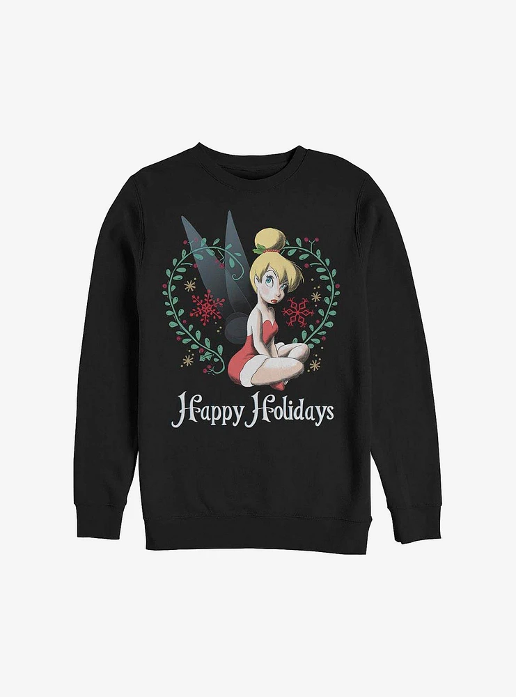 Disney Tinker Bell Happy Holidays Sweatshirt