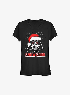 Star Wars Up To Snow Good Holiday Girls T-Shirt