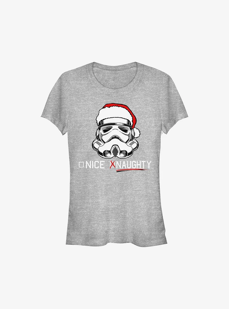 Star Wars Trooper List Holiday Girls T-Shirt