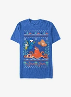 Disney Pixar Sea Christmas Pattern Sweater T-Shirt