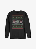 Star Wars Droid Christmas Print Sweatshirt