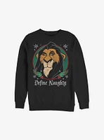 Disney The Lion King Define Naughty Holiday Sweatshirt