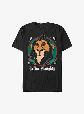 Disney The Lion King Define Naughty Holiday T-Shirt