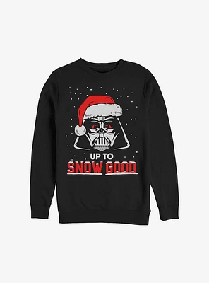 Star Wars Up To Snow Good Holiday Sweatshirt