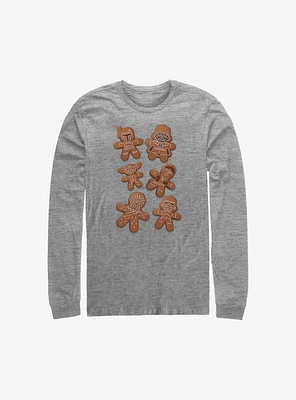 Super Mario Gingerbread Wars Holiday Long-Sleeve T-Shirt