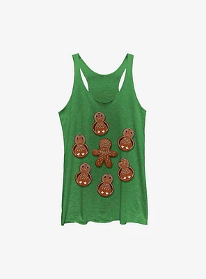 Star Wars Porg Chewie Holiday Cookies Girls Tank