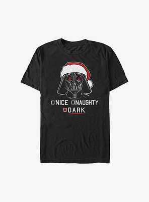 Star Wars Dark List Holiday T-Shirt