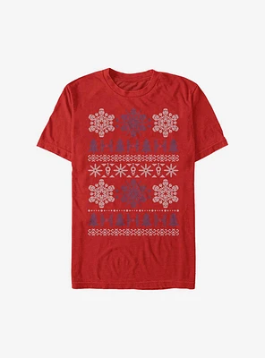 Star Wars Empire Holiday Christmas Pattern T-Shirt