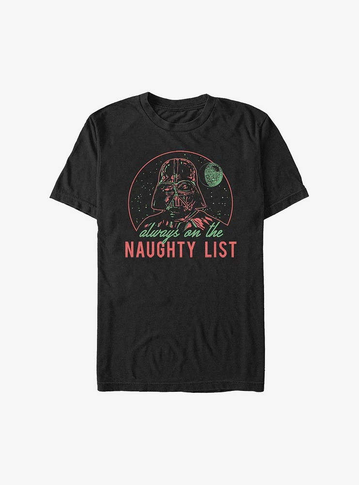 Star Wars Naughty List Holiday T-Shirt
