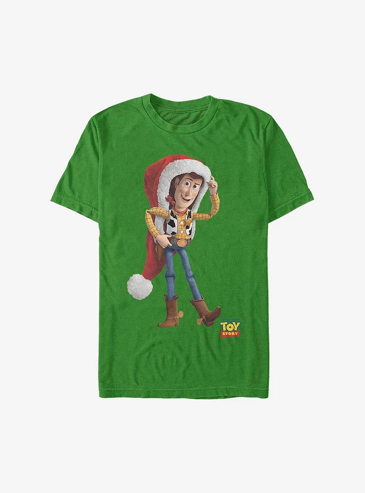 Disney Pixar Toy Story Santa Hat Holiday T-Shirt