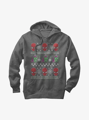 Marvel Avengers Spider-Man Ugly Christmas Sweater Hoodie