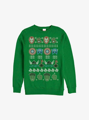 Marvel Avengers Ugly Christmas Sweater Sweatshirt