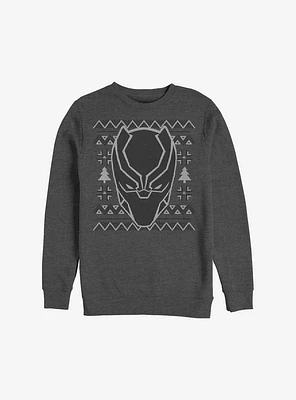 Marvel Black Panther Christmas Pattern Sweatshirt