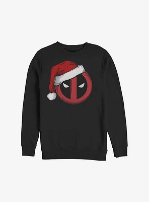 Marvel Deadpool Santa Hat Christmas Sweatshirt