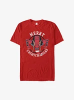 Marvel Deadpool Merry Chimichangas Holiday T-Shirt