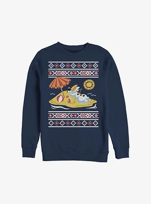 Disney Frozen Olaf Sweater Holiday Sweatshirt