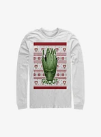 Marvel Guardians Of The Galaxy Groot Christmas Long-Sleeve T-Shirt