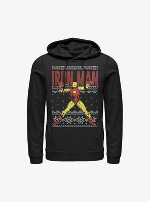 Marvel Iron Man Ugly Christmas Sweater Hoodie