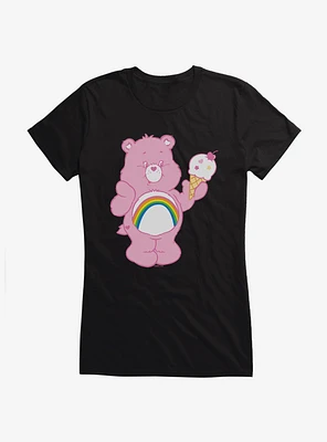 Care Bears Cheer Bear Ice Cream Girls T-Shirt