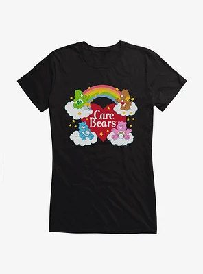 Care Bears Friends On Clouds Girls T-Shirt