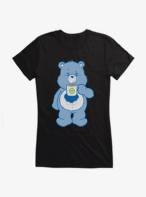 Care Bears Grumpy Bear Coffee Girls T-Shirt