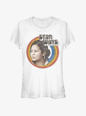 Star Wars Vintage Rose Rainbow Girls T-Shirt