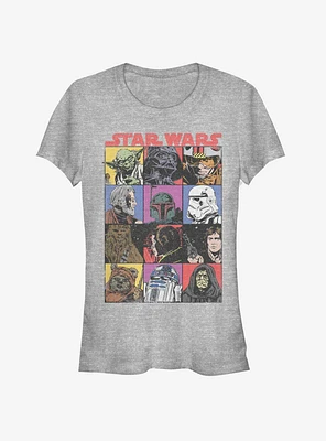 Star Wars Comic Strip Girls T-Shirt