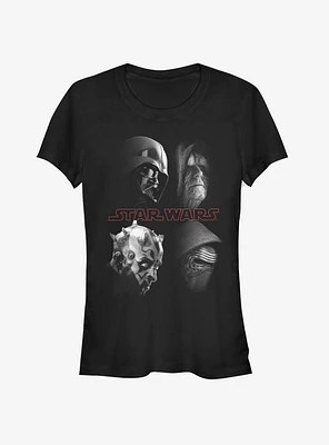 Star Wars Line Up Girls T-Shirt