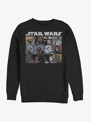 Star Wars Comic Strip Rectangle T-Shirt