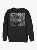 Star Wars Comic Strip Rectangle T-Shirt