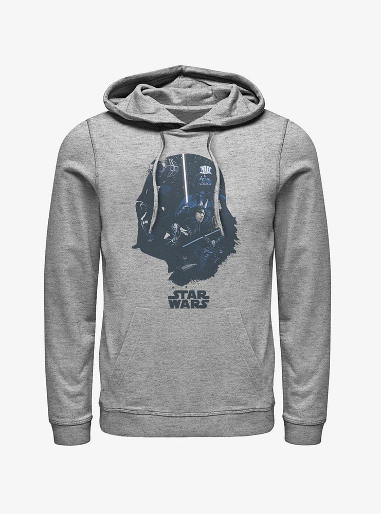 Star Wars Vader Head Fill Hoodie