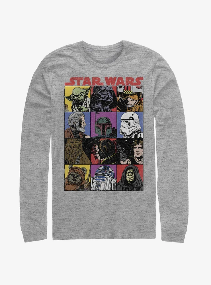 Star Wars Comic Strip Long-Sleeve T-Shirt