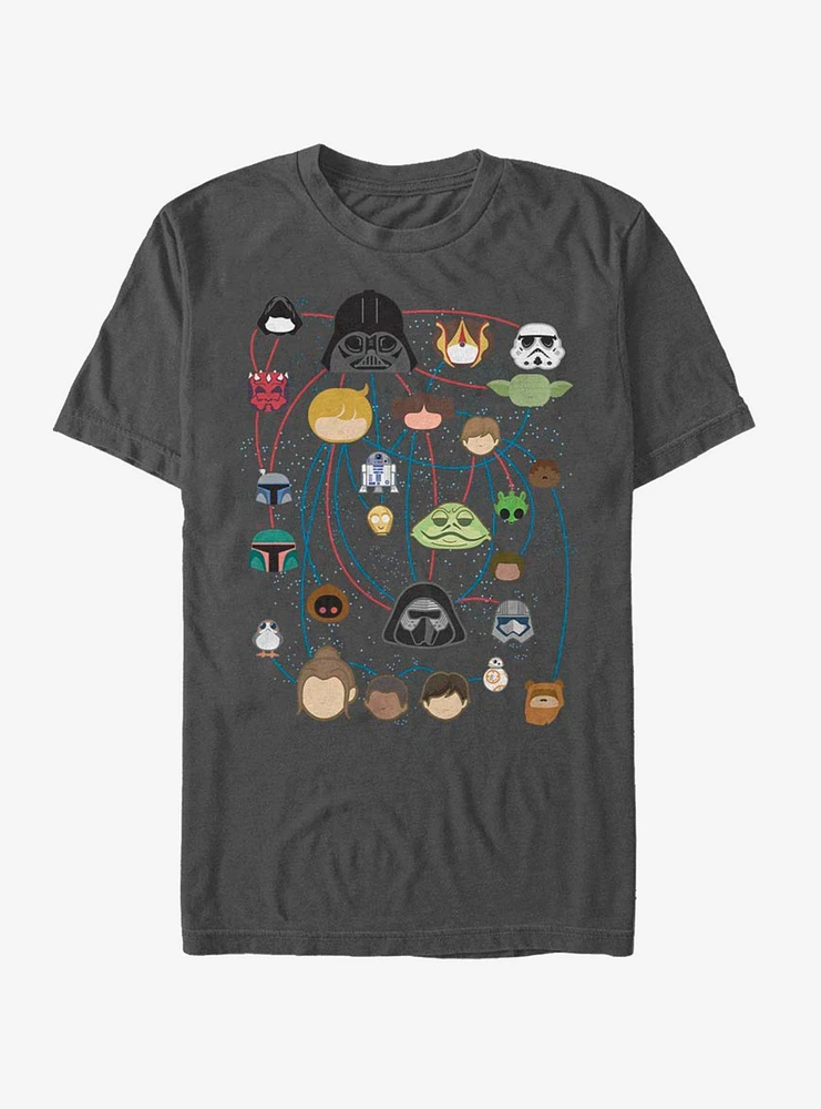 Star Wars Family Tree T-Shirt