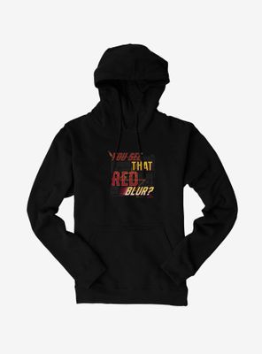 DC Comics The Flash You See That Red Blur? Hoodie