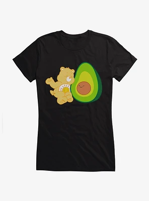 Care Bears Funshine Bear Avocado Girls T-Shirt