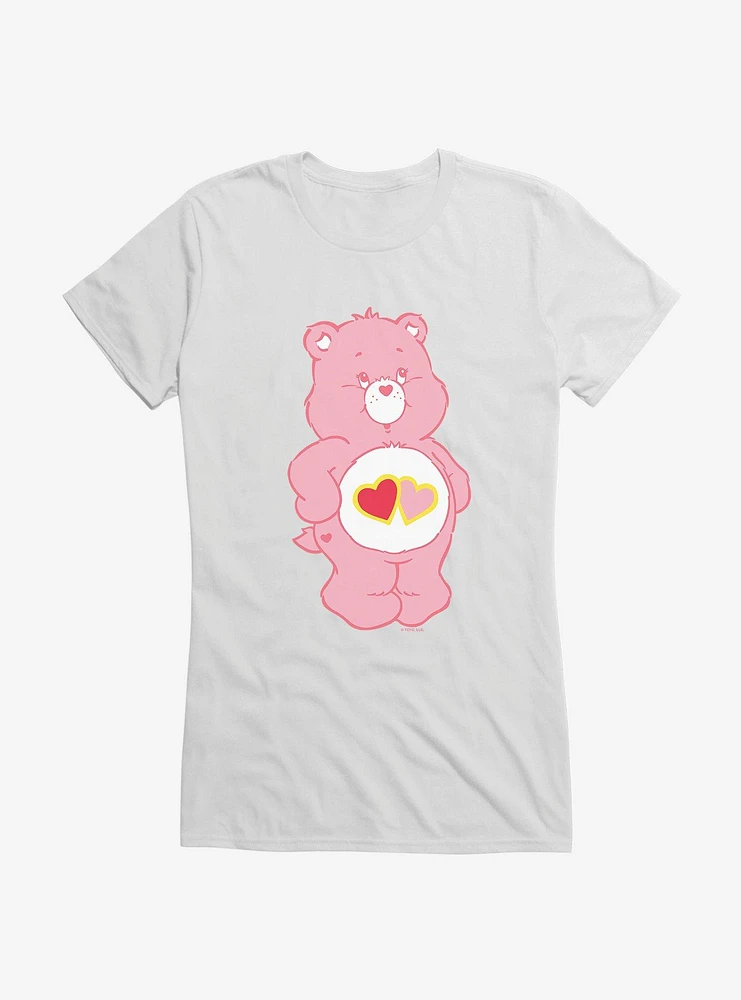 Care Bears Love A Lot Bear Stare Girls T-Shirt